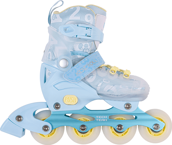 Ролики-коньки Tech Team Kidzroll / NN012550 (р-р 36-39, морская волна)