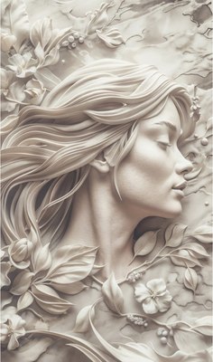 

Фотообои листовые, Барельеф 3D 2