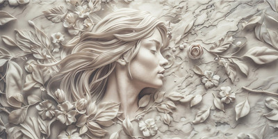 

Фотообои листовые, Барельеф 3D 2