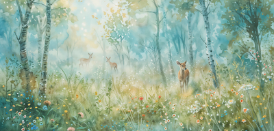 

Фотообои листовые, Magic Forest 26