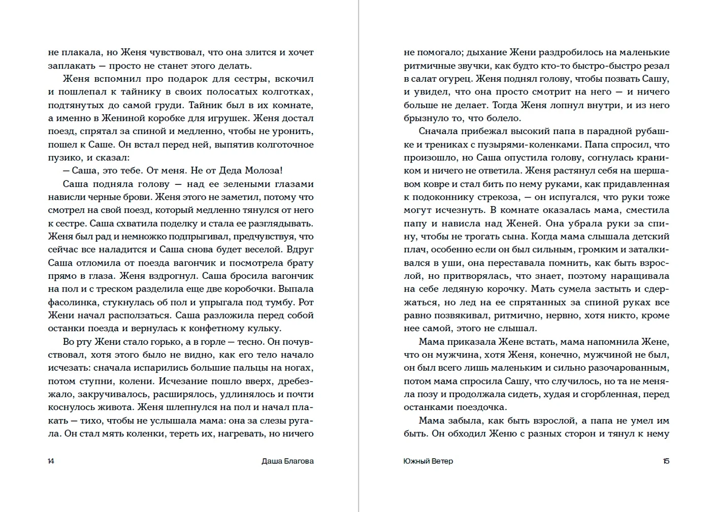 Художественная книга Альпина Южный ветер, мягкая обложка (Благова Даша ) — фото 3