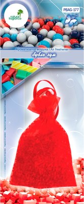 

Ароматизатор автомобильный, Мешочек свежести Бубль гум PBAG-177