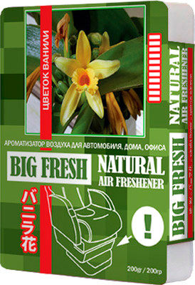 

Ароматизатор автомобильный, Big Fresh Цветок ванили BF-92