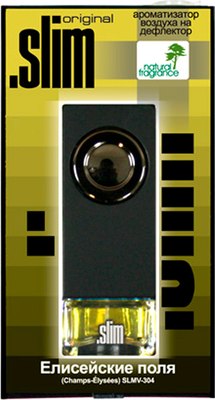 

Ароматизатор автомобильный, Slim Елисейские поля SLMV-304