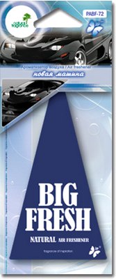 

Ароматизатор автомобильный, Big Fresh Новая машина PABF-72