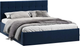 Каркас кровати ТриЯ Джоли Тип 1 универсальный 180x200 (микровелюр Wellmart Blue) - 