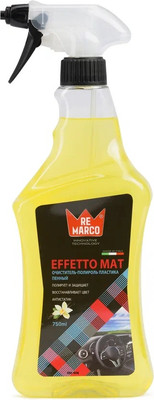 Полироль для пластика Re Marco Effetto Mat RM-908 (750мл, матовый) - 