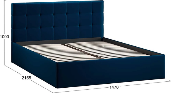 Купить Полуторная кровать ТриЯ Джоли Универсальная Тип 1 140x200 в Минске
