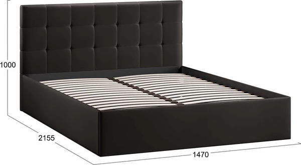 Купить Полуторная кровать ТриЯ Джоли Универсальная Тип 1 140x200 в Минске