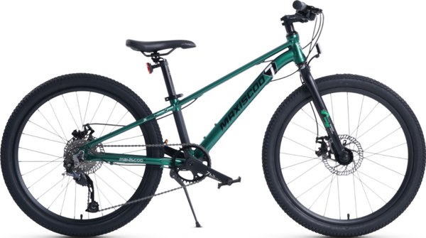 Велосипед Maxiscoo 7Bike M500 24 2024 / MSC-M7-2401P (изумруд, разобранный, в коробке)
