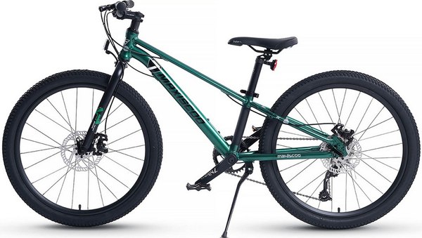 Велосипед Maxiscoo 7Bike M500 24 2024 / MSC-M7-2401P (изумруд, разобранный, в коробке)