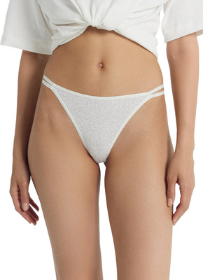 Трусы женские Mark Formelle 412576 (р.102, листочки на сумрачно-белом) - 