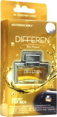 

Ароматизатор автомобильный, Differen Sport for Men K-1011