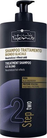 Оттеночный шампунь для волос Hair Company Inimitable Blonde Ледяной блонд
