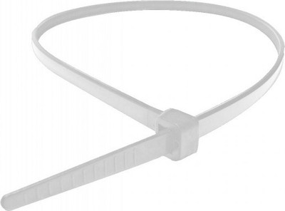 Стяжка для кабеля M5 3x100 / 03100б (100шт, белый) -
