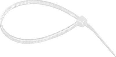 Стяжка для кабеля M5 3x150 / 03150б (100шт, белый) -