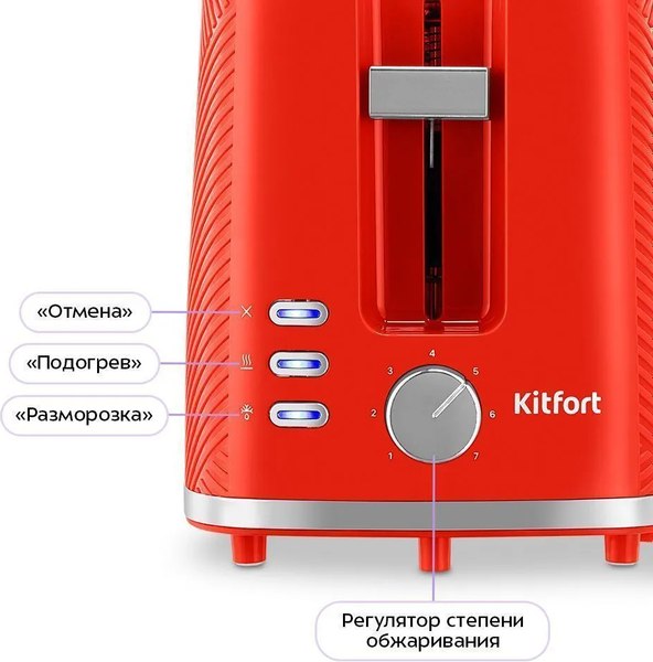 Тостер Kitfort КТ-9867