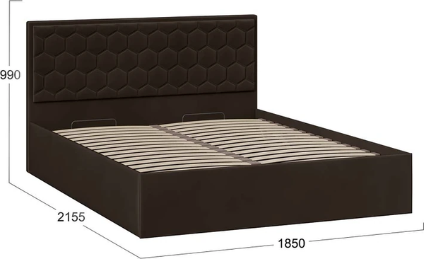 Купить Двуспальная кровать ТриЯ Порто Универсальная 180x200 в Витебске