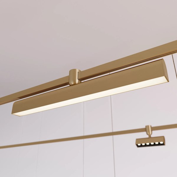 Трековый светильник Arlight ART-APRIORI-FLAT-L500-15W Warm3000 GD 120deg / 039295