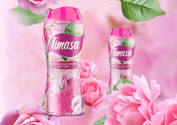 Кондиционер для белья Timasa Цветочный сад в гранулах (210г)