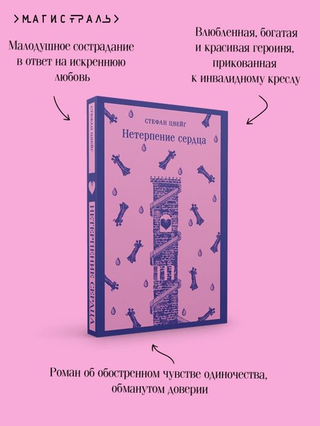 Книга Эксмо Нетерпение сердца, мягкая обложка (Цвейг Стефан)