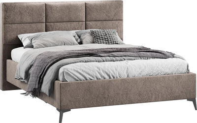 Каркас кровати ТриЯ Делана Тип 1 с подъемным механизмом 160x200 (микровелюр Wellmart Latte) - 