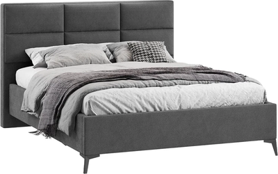 Каркас кровати ТриЯ Делана Тип 1 с подъемным механизмом 160x200 (микрошенилл Relax Graphite) - 
