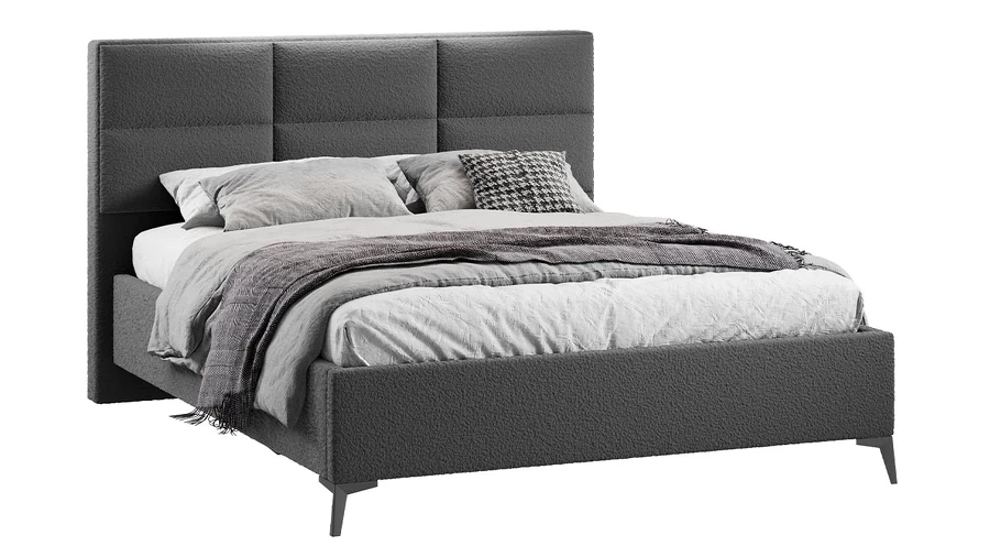 Каркас кровати ТриЯ Делана Тип 1 с подъемным механизмом 160x200 (экомех Barni Grey) — фото 1