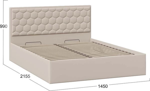 Купить Полуторная кровать ТриЯ Порто Универсальная 140x200 в Минске