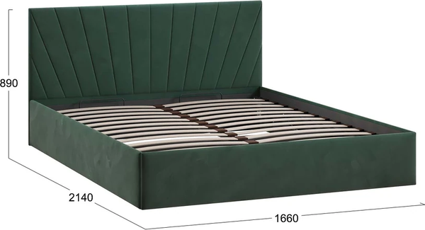 Купить Двуспальная кровать ТриЯ Эвори Тип 1 с подъемным механизмом 160x200 в Жодино