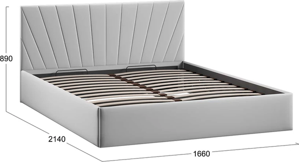 Купить Двуспальная кровать ТриЯ Эвори Тип 1 с подъемным механизмом 160x200 в Жодино
