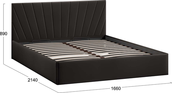 Купить Двуспальная кровать ТриЯ Эвори Тип 1 с подъемным механизмом 160x200 в Жодино