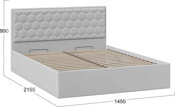 Купить Полуторная кровать ТриЯ Порто Универсальная 140x200 в Минске