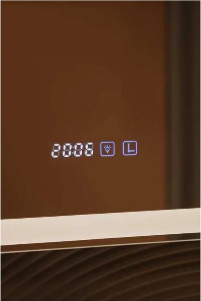 Купить Шкаф с зеркалом для ванной Silver Mirrors Фиджи Black 60 / LED-00002724 в Молодечно