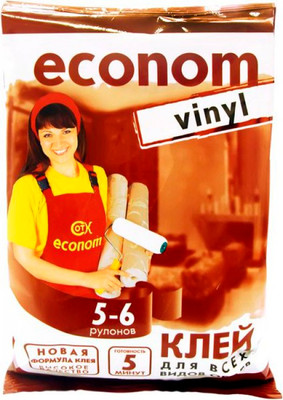 Клей для обоев Ecolux Econom Винил (200г) -