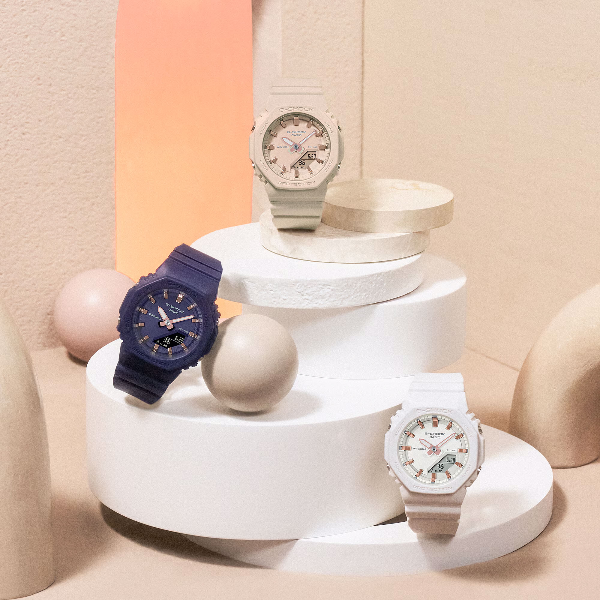 Часы наручные женские Casio GMA-P2100M-7A — фото 4