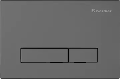 Кнопка для инсталляции Kardier 097Н ABS (оружейная сталь) -