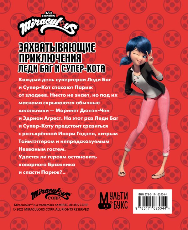 Художественная книга АСТ Захватывающие приключения Леди Баг и Супер-Кота, твердая обложка (Санкер Анна) — фото 2
