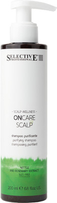 Шампунь для волос Selective Professional Oncare Scalp Purifying Очищающий от перхоти (200мл) - 