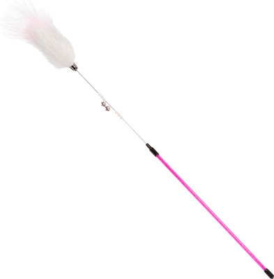 

Игрушка для кошек, Удочка-дразнилка Кроличий хвост / TM-01-A