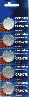 Комплект батареек Renata CR2477 N BL-6 - 