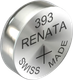 Батарейка Renata SR393/SR48W BL-1 1.55V 10mAh 5.8x1.6mm -