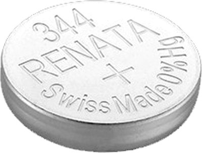 Батарейка Renata SR344/SR1136SW BL-1 1.55V 10mAh 5.8x1.6mm - 