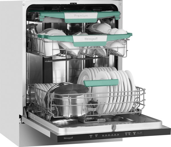 Купить Посудомоечная машина Weissgauff BDW 6136 D Inverter AutoOpen Infolight  