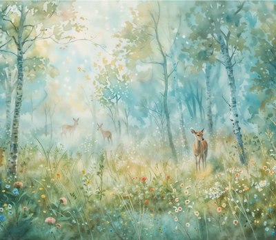 

Фотообои листовые, Magic Forest 26