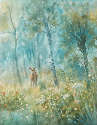 

Фотообои листовые, Magic Forest 26