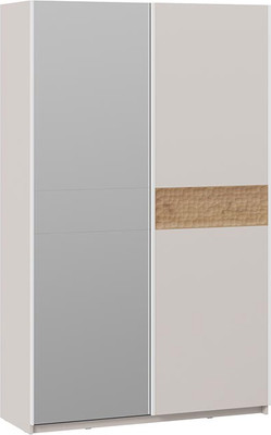 Шкаф-купе ТриЯ Оскар Скания Т2 1400 / 268640 (ручка белая/кашемир/кашемир/дуб тортугга) - 