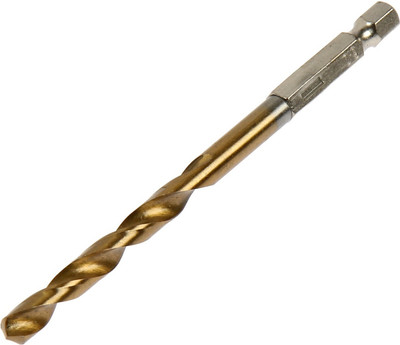 

Сверло, HSS-Tin шестигранный хвостовик по металлу 6x77мм / 9346664