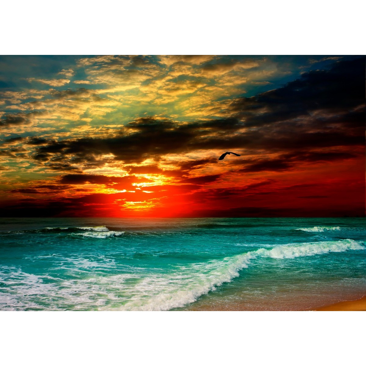 Фотообои листовые Citydecor Море и Водопады 64 (200x140см)