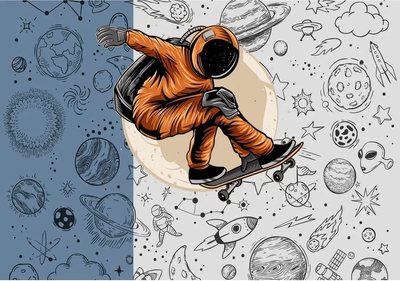 

Фотообои листовые, Universe 39